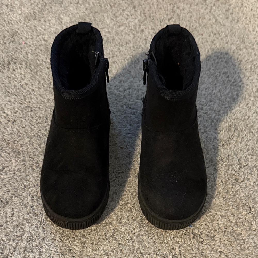 Cat & Jack Kids Black Boots